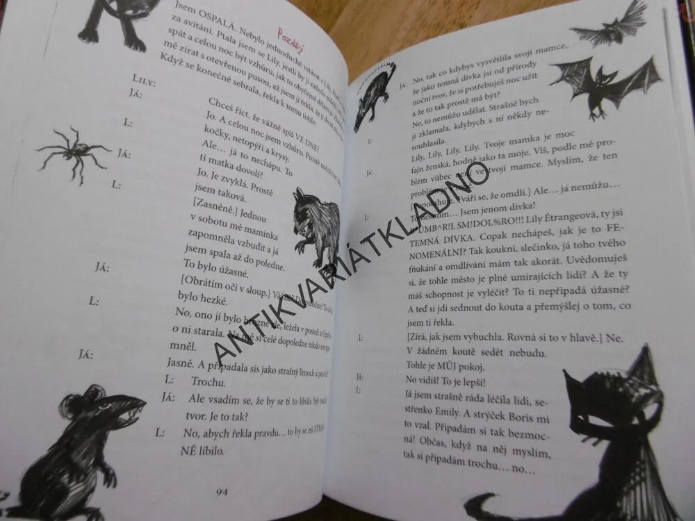 EMILY STRANGE, TEMNO, GRUNEROVÁ, **an
