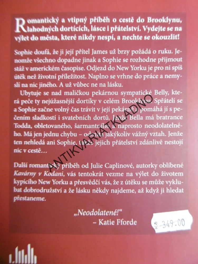 PEKÁRNA V BROOKLYNU, JULIE CAPLINOVÁ