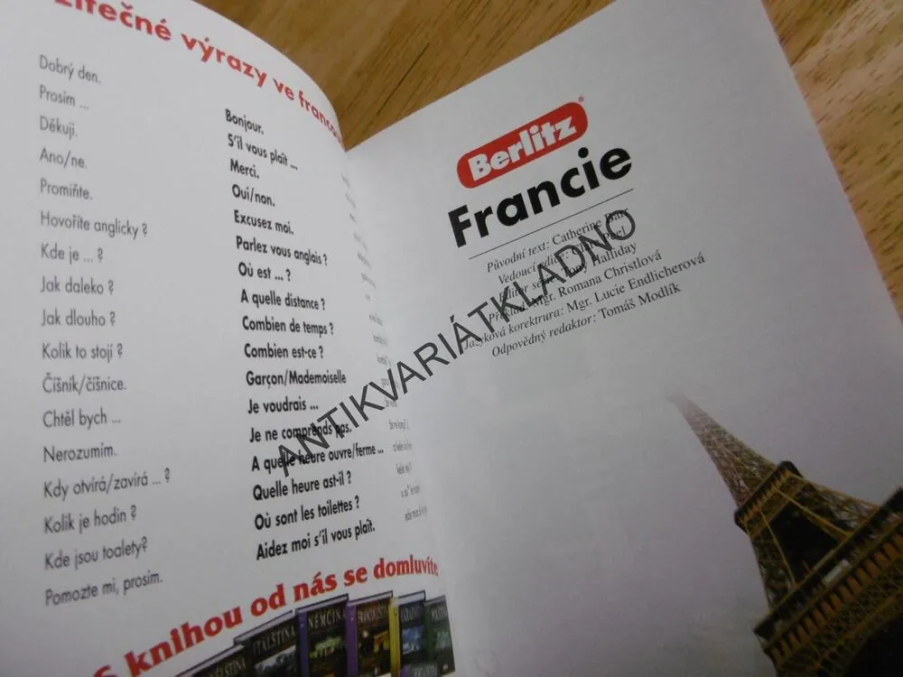 FRANCIE - PRŮVODCE DO KAPSY, BERLITZ, **an