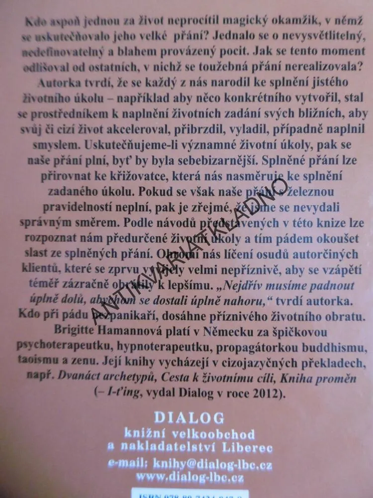 PRINCIPY SPLNĚNÝCH PŘÁNÍ, BRIGITTE HAMANNOVÁ