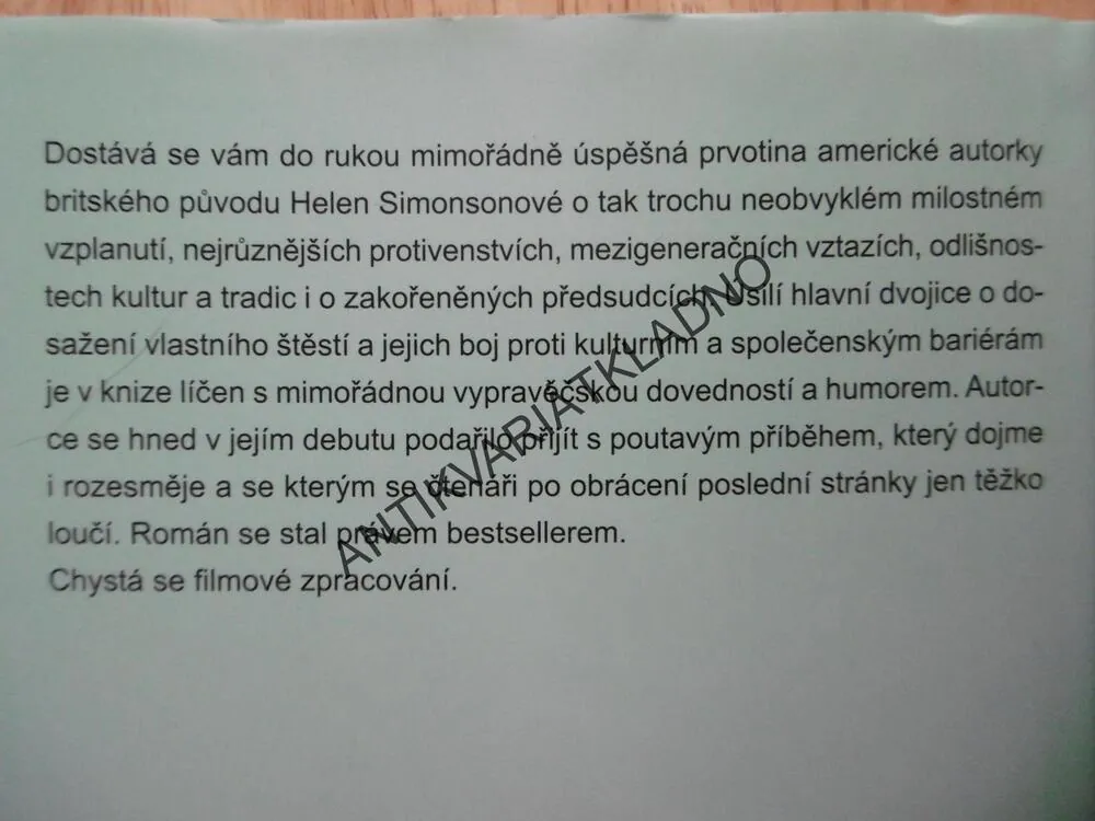 MAJOR PETTINGREW SE NEVZDÁVÁ, HELEN SIMONSONOVÁ, **an