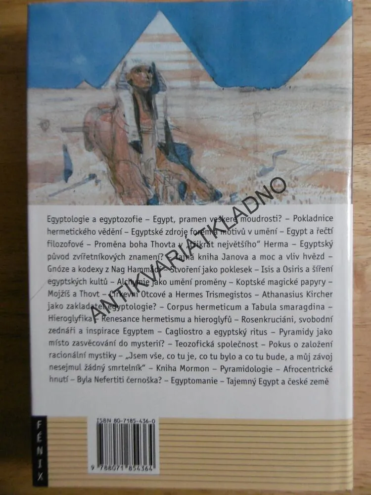 TAJEMNÝ EGYPT, ERIK HORNUNG, KOŘENY HERMETICKÉ MOUDROSTI