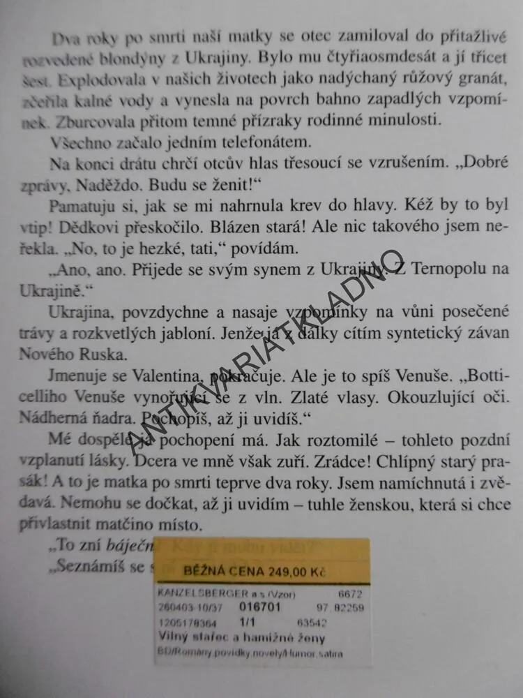 VILNÝ STAŘEC A HAMIŽNÉ ŽENY, MARINA LEWYCKÁ, ADOLF BORN, **an