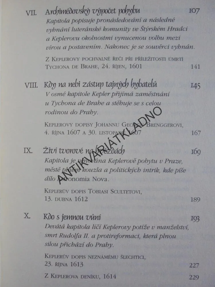 KEPLEROVA ČARODĚJNICE, JAMES A.CONNOR, ASTRONOMIE