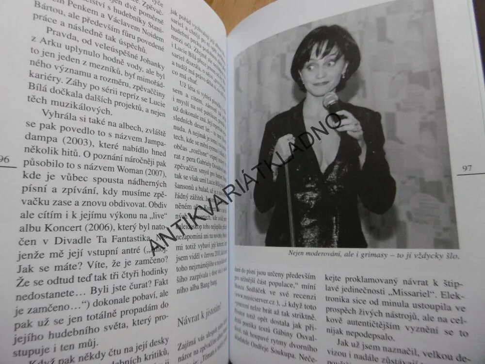 CESTA KE SLÁVĚ, LUCIE BÍLÁ, ROBERT ROHÁL - AUTOGRAM