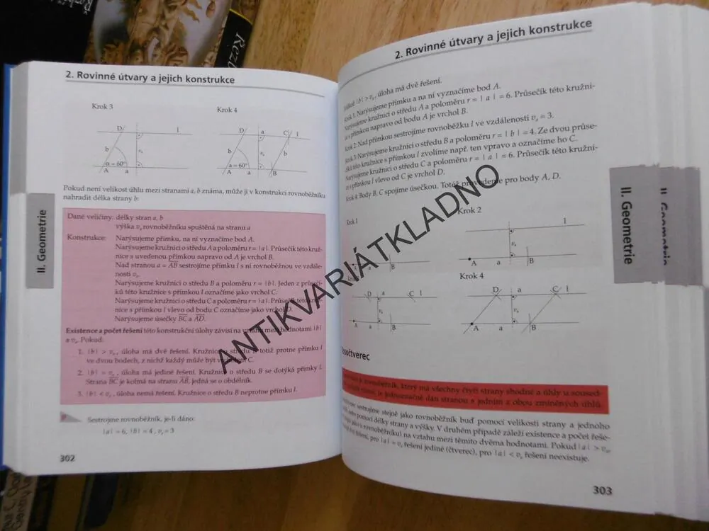 KOMPENDIUM MATEMATIKY, VZORCE A PRAVIDLA, PŘÍKLADY, ŘEŠENÍ, 