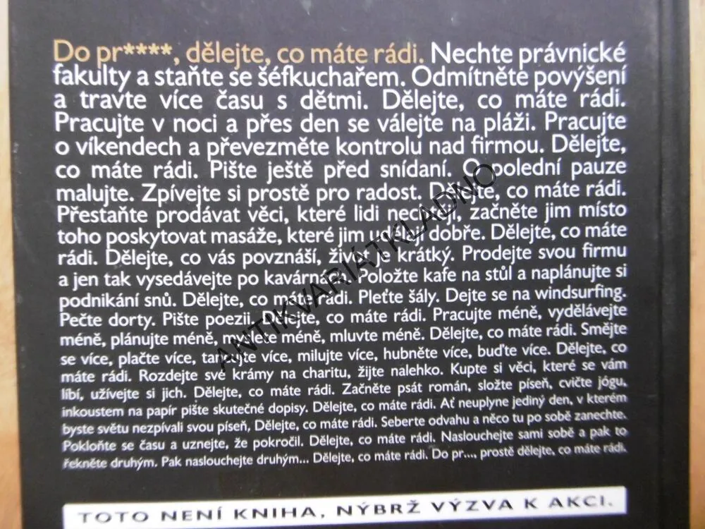 DO PR****,DĚLEJTE, CO MÁTE RÁDI, JOHN C. PARKIN
