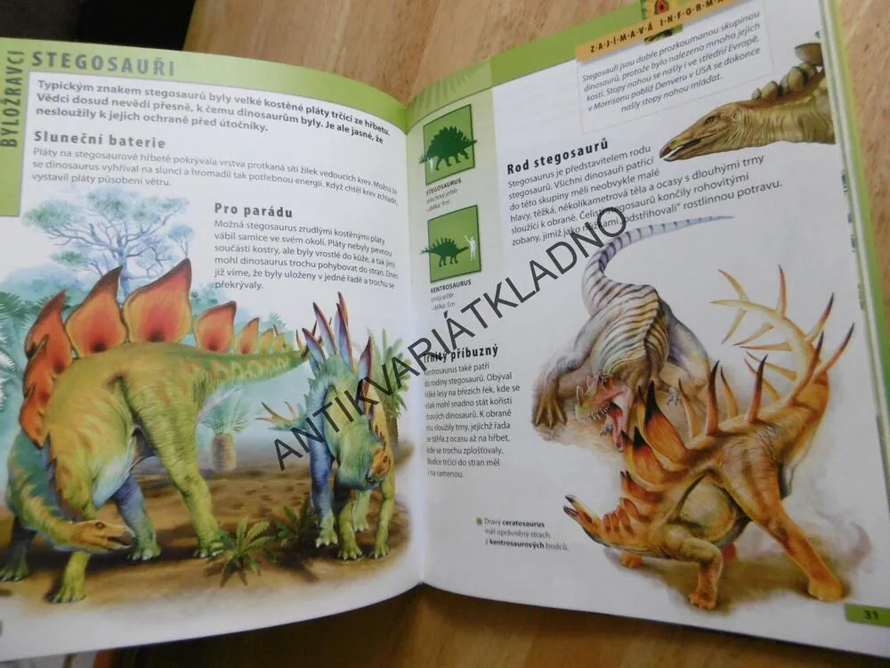 DINOSAUŘI, ENCYKLOPEDIE PRO DĚTI 7-10 LET, **an