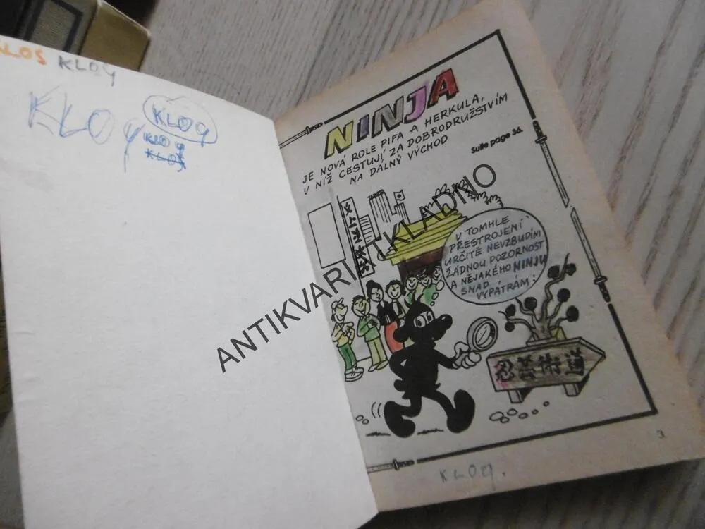 PIF POCHE, Č.5., PIF DO KAPSY, KOMIKS