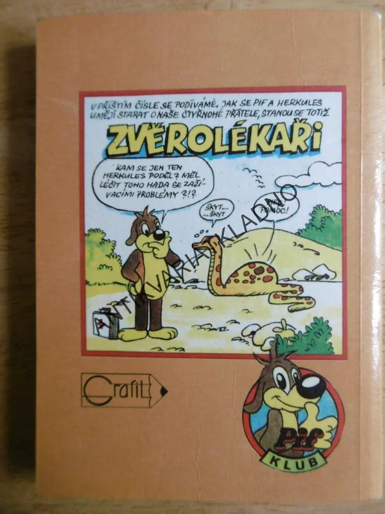 PIF POCHE, Č.15., PIF DO KAPSY, KOMIKS