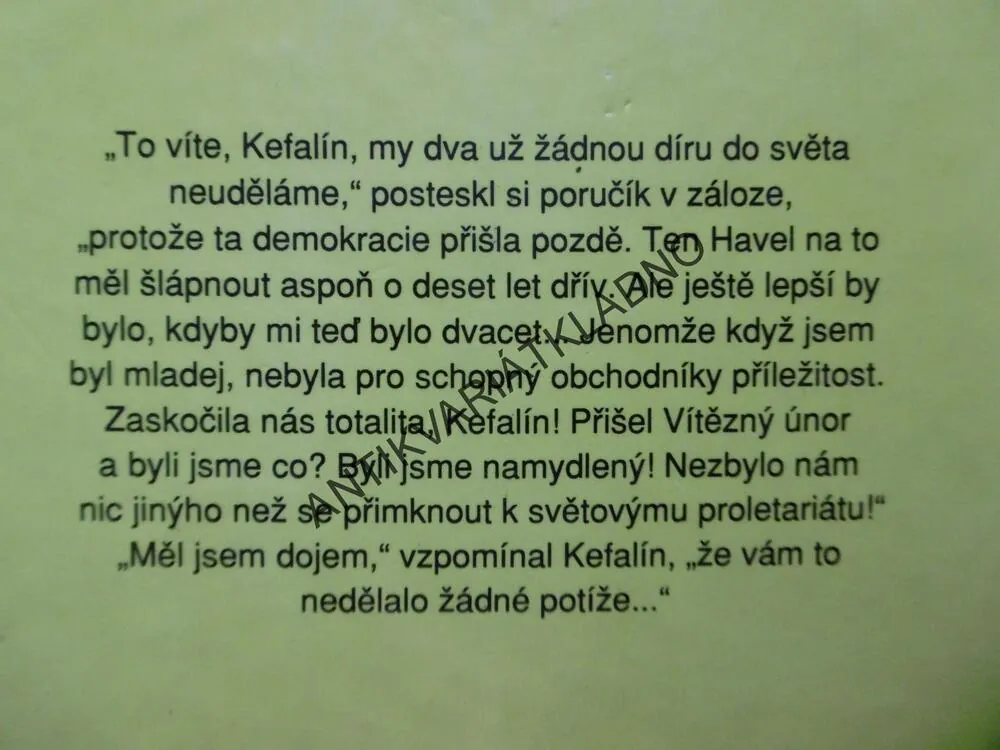 PĚT SEKYR PORUČÍKA HAMÁČKA, ŠVANDRLÍK, NEPRAKTA, **an