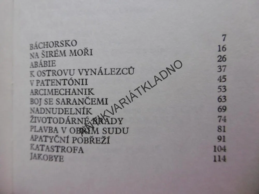 CESTY PANA KAŇKY, JAN BRZECHWA, VRATISLAV HLAVATÝ, 1980