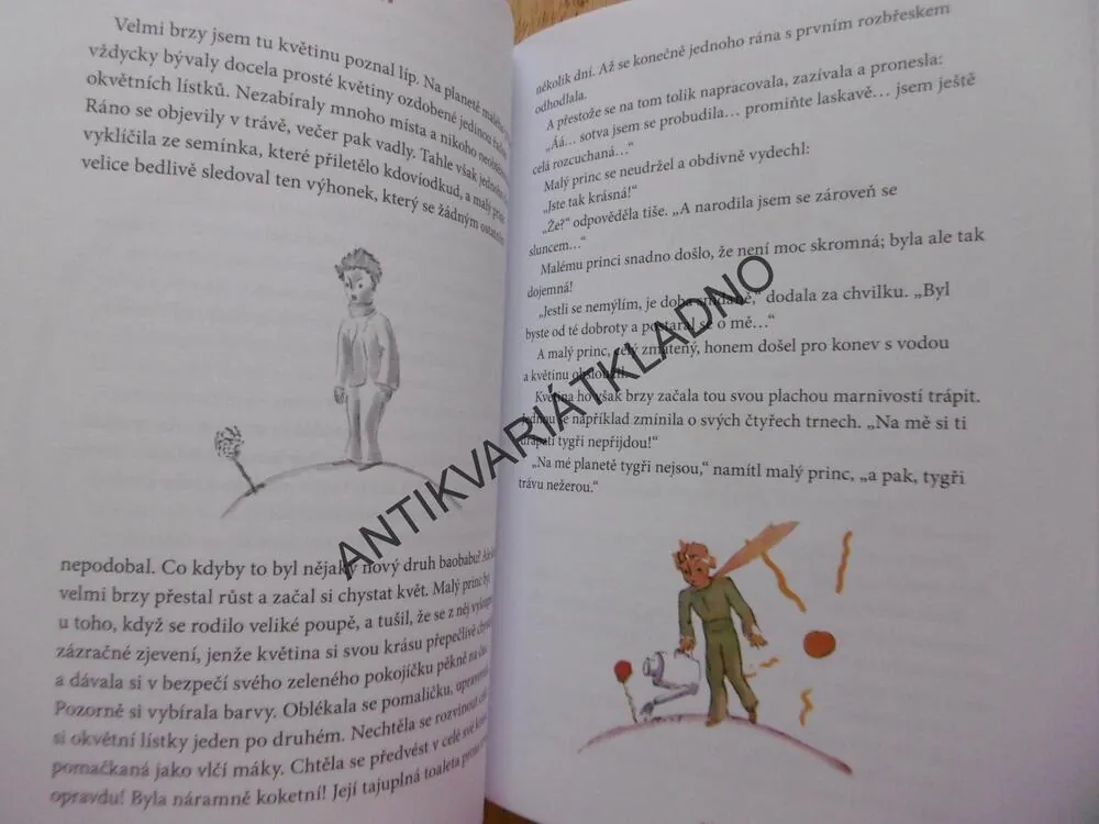 MALÝ PRINC, ANTOINE DE SAINT - EXUPÉRY, **an