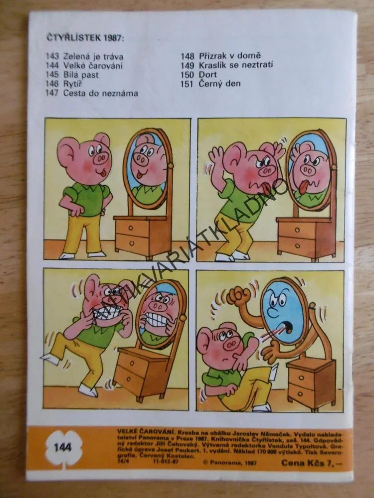 ČTYŘLÍSTEK 144 - VELKÉ ČAROVÁNÍ