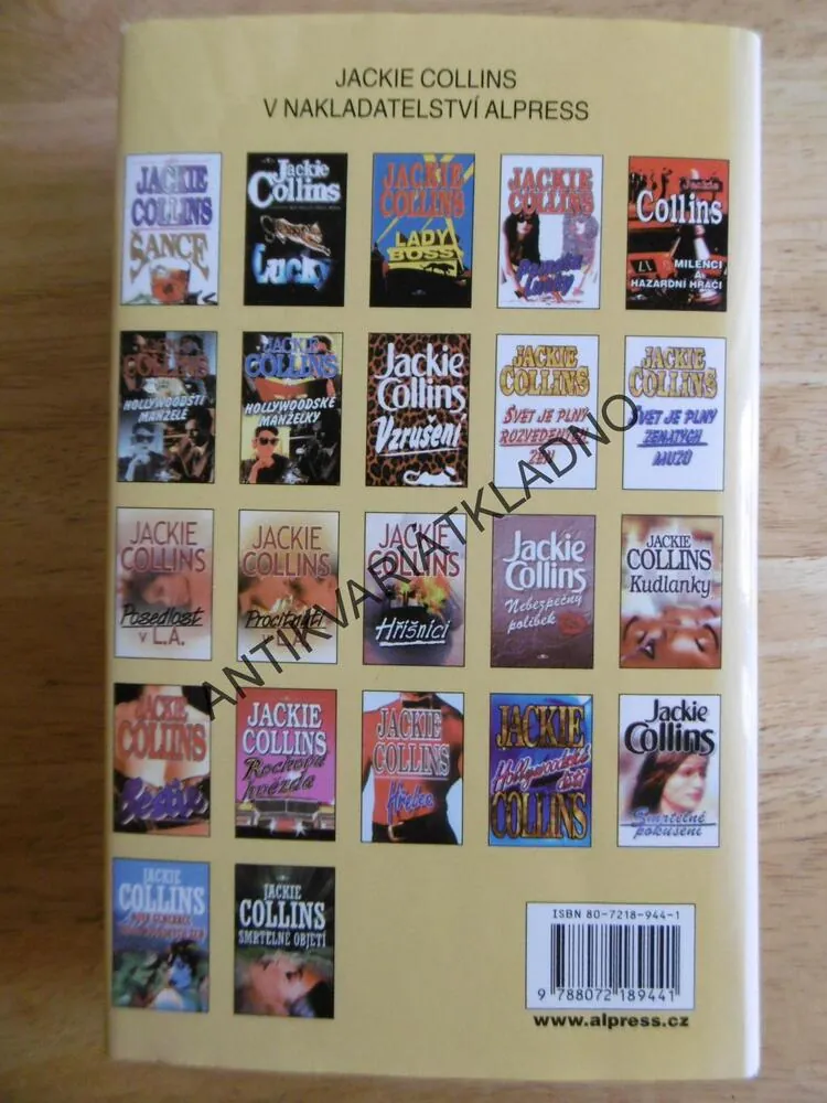 HOLLYWOODSKÉ ROZVODY, JACKIE COLLINS, **an