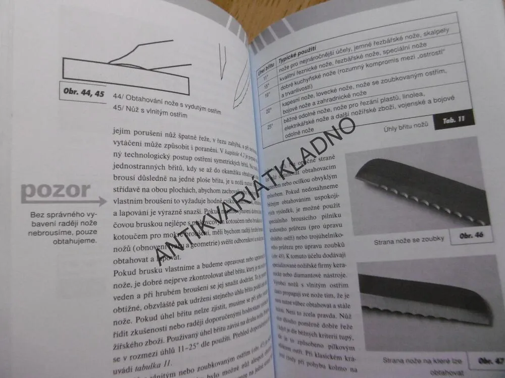 BROUŠENÍ NÁSTROJŮ, PROFI HOBBY 109, LUBOMÍR ŠTAJNOCHR