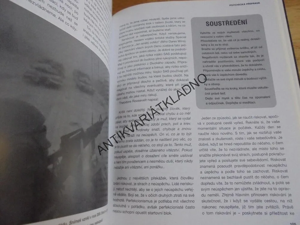 PSYCHICKÁ A FYZICKÁ ODOLNOST, SPECIÁLNÍ JEDNOTKY