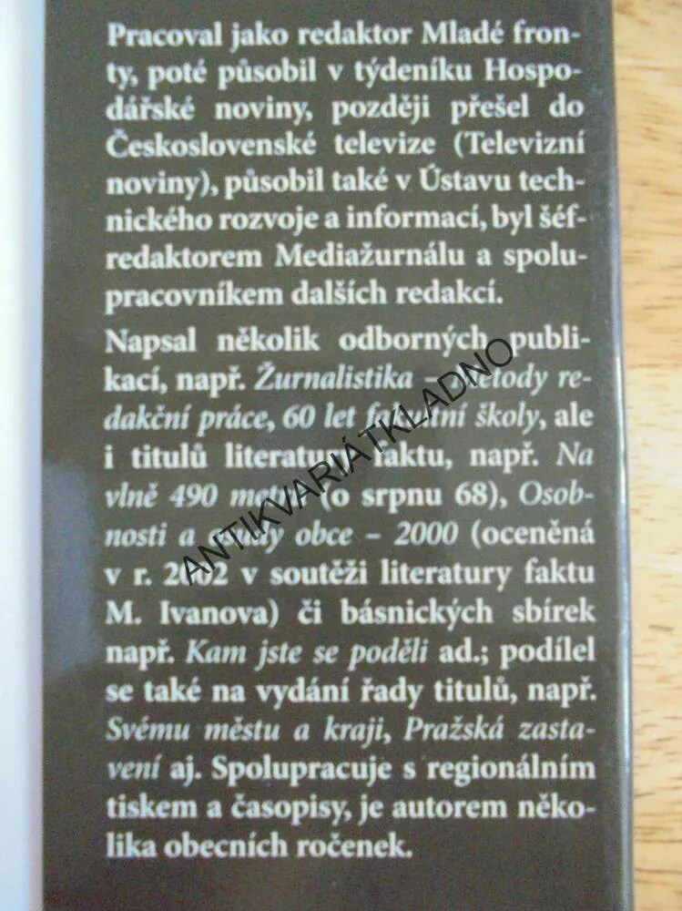 CO VÍME O SMRTI, MIROSLAV SÍGL,