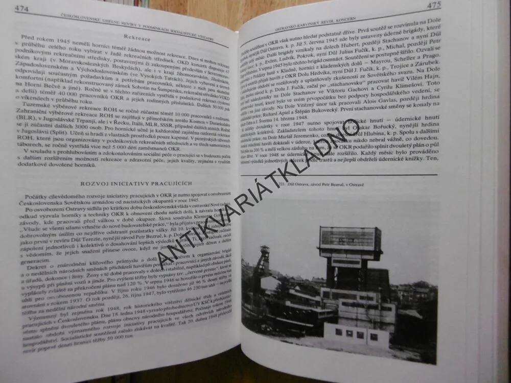 UHELNÉ HORNICTVÍ V ČSSR, 1985, **an