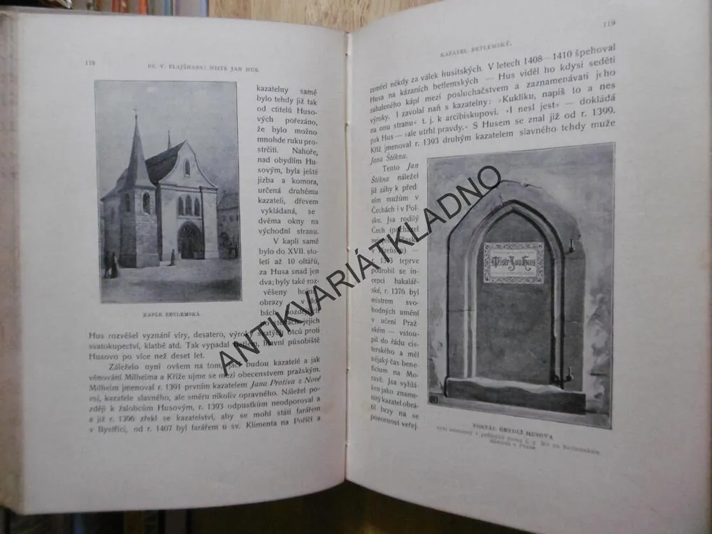 MISTR JAN ŘEČENÝ HUS Z HUSINCE, DR.V. FLAIŠHANS, **an
