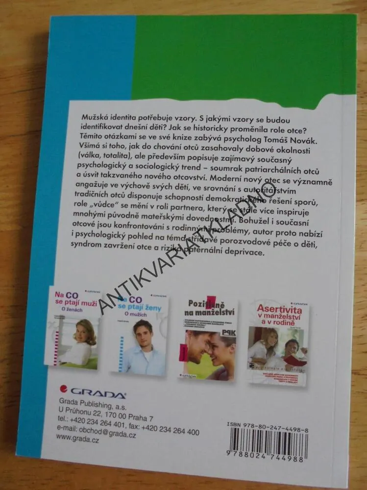 O OTCOVSKÉ ROLI, RODINA, DÍTĚ, PSYCHOLOGIE, NOVÁK