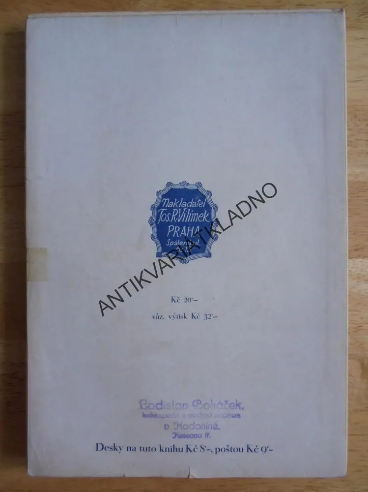 ZELENÝ KÁDR, J.PAVEL, ČUTTA 1927, VÁLKA, nesvázané