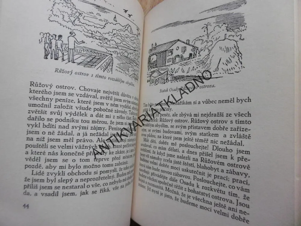 OSADA RŮŽOVÉHO OSTROVA, CHARLES VILDRAC, 1935, **an