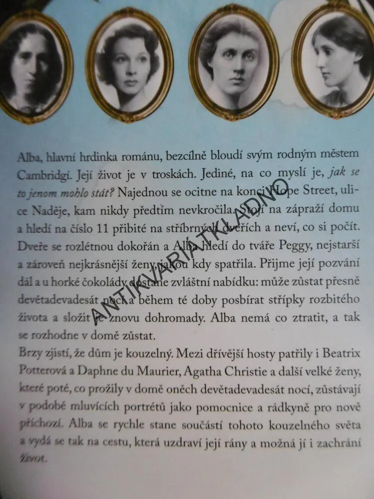 DŮM V ULICI NADĚJE, MENNA VAN PRAAG, **an