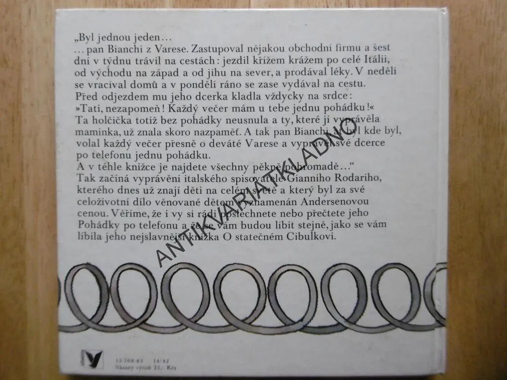 POHÁDKY PO TELEFONU, GIANNI RODARI, LUDĚK VIMR, 1983, **an