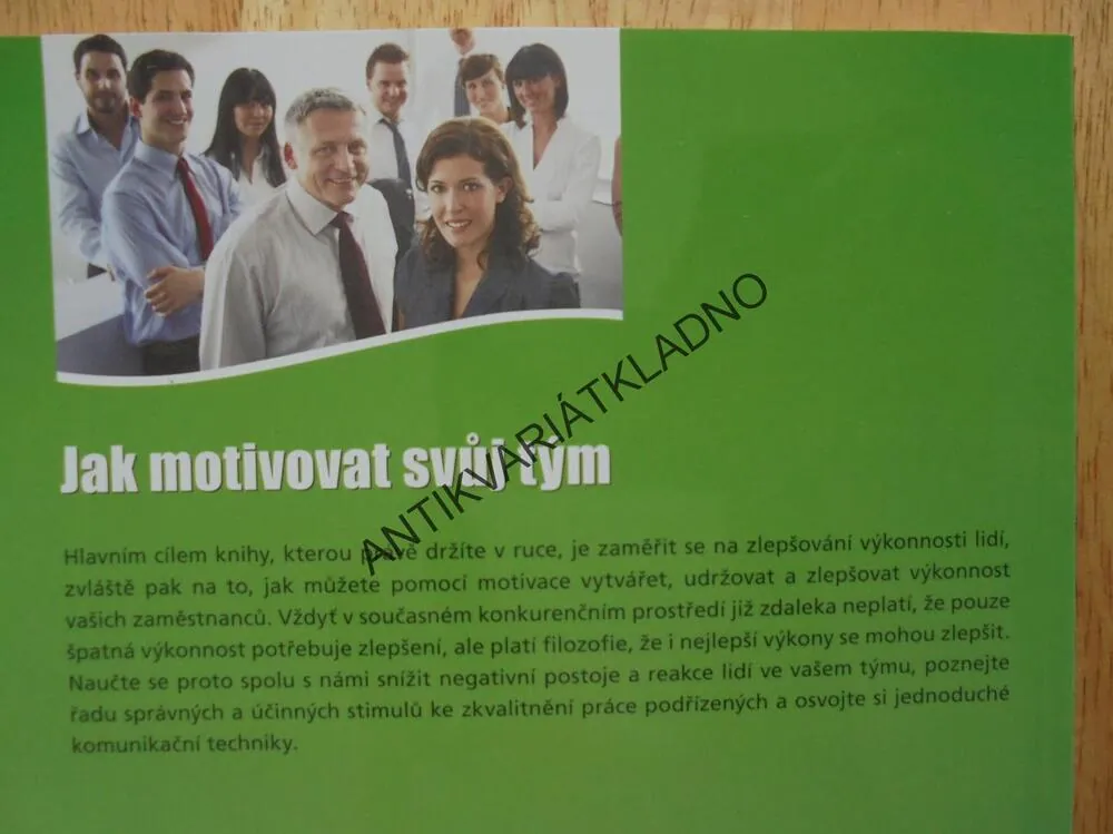 JAK MOTIVOVAT SVŮJ TÝM, KOMUNIKACE, DELEGOVÁNÍ PRAVOMOCÍ, FORSYTH