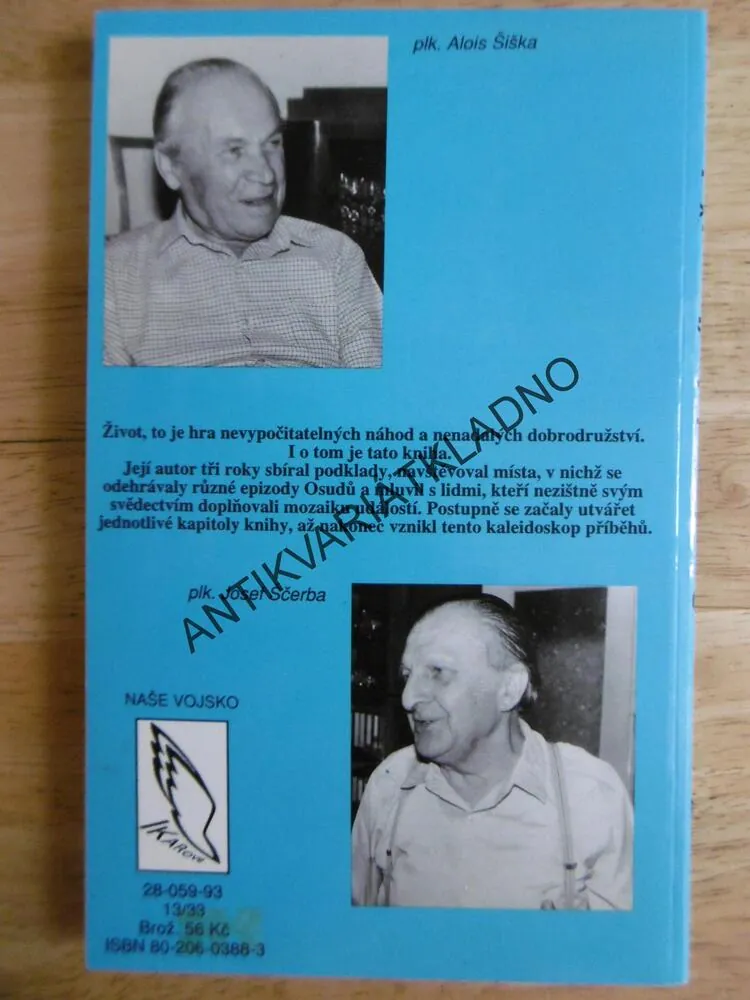 OSUDY PALUBNÍHO STŘELCE, ČESTMÍR SLÁDEK, **an