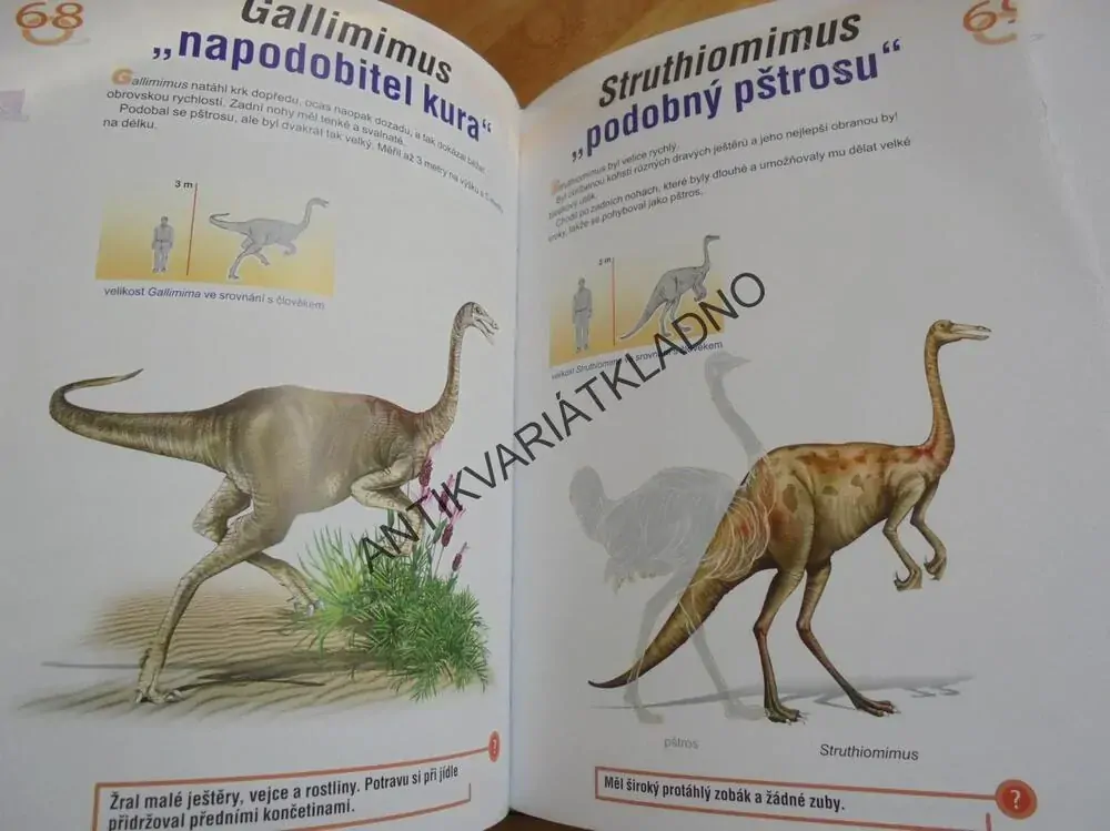 PRAVĚKÉ DĚJINY ZEMĚ, DĚTSKÁ ILUSTROVANÁ ENCYKLOPEDIE, DINOSAURUS, **an