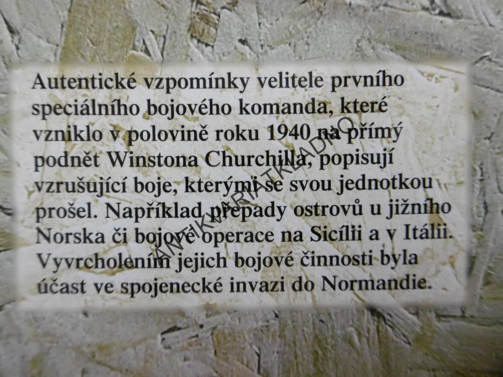TŘETÍ KOMANDO, JOHN DURNFORD-SLATER, **an