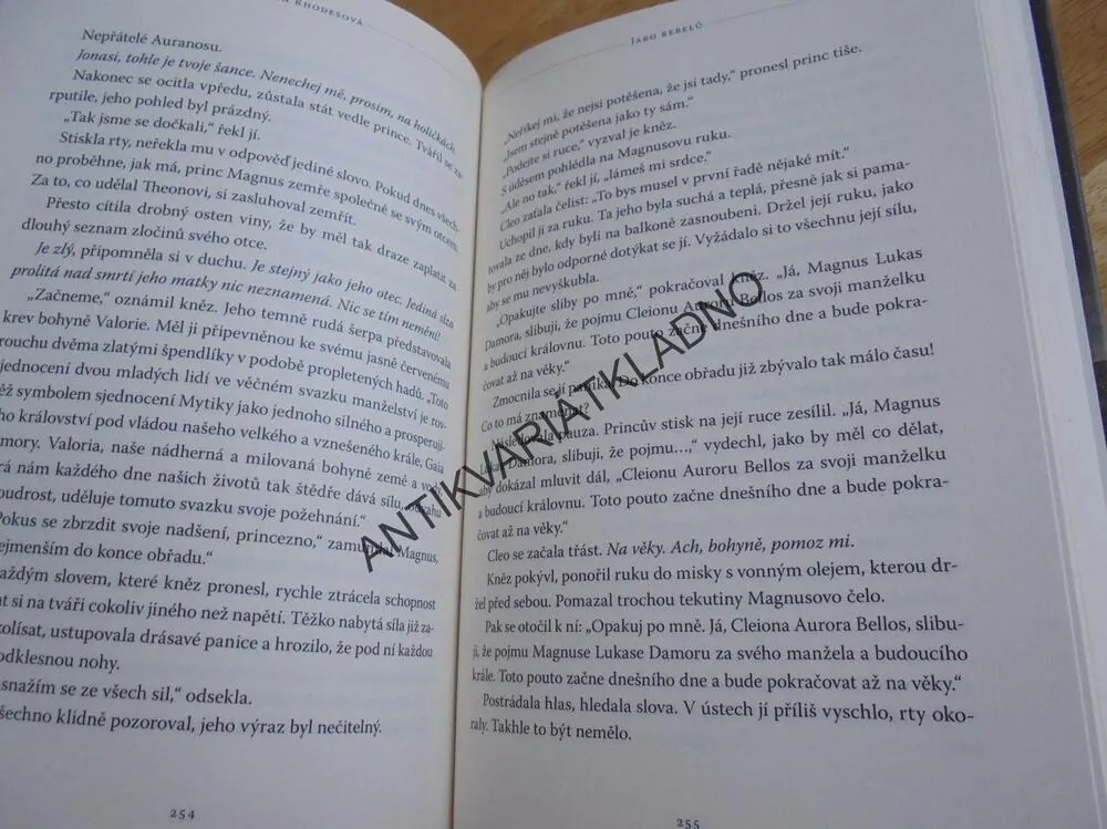 JARO REBELŮ, SOUMRAK KRÁLOVSTVÍ, MORGAN RHODESOVÁ, **an