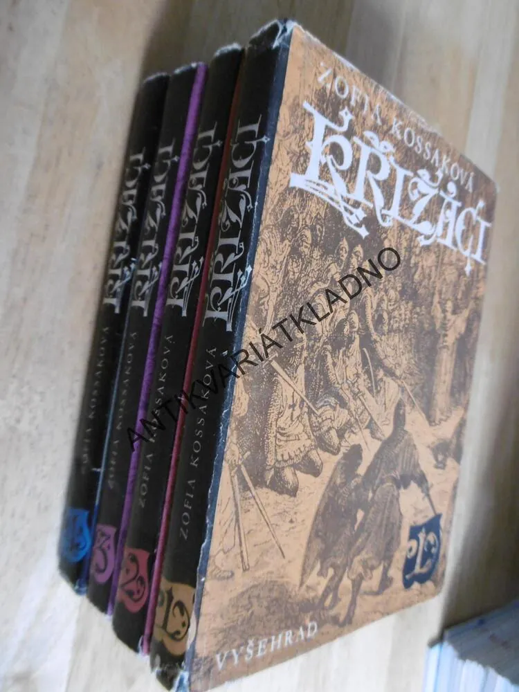 KŘIŽÁCI, 1-4, ZOFIA KOSSAKOVÁ, 1976, **an