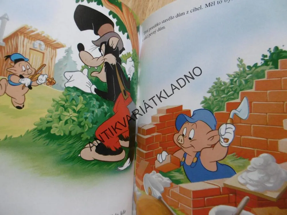 TŘI MALÁ PRASÁTKA, WALT DISNEY, **an