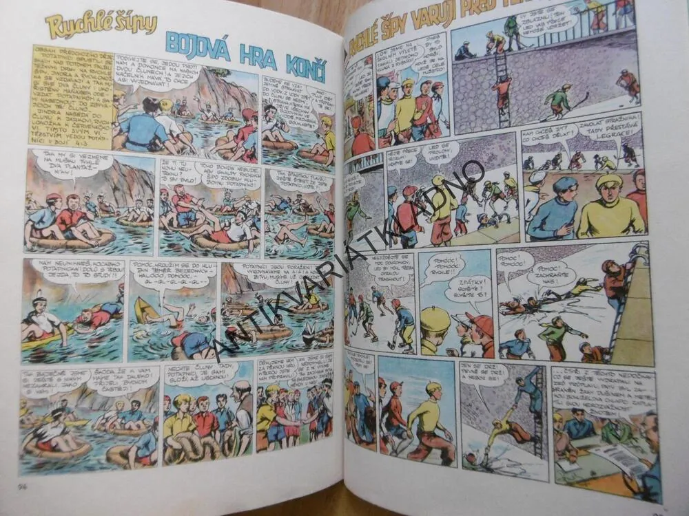 RYCHLÉ ŠÍPY 1, FOGLAR, FISCHER, KOMIKS, 1969, 106 STRAN