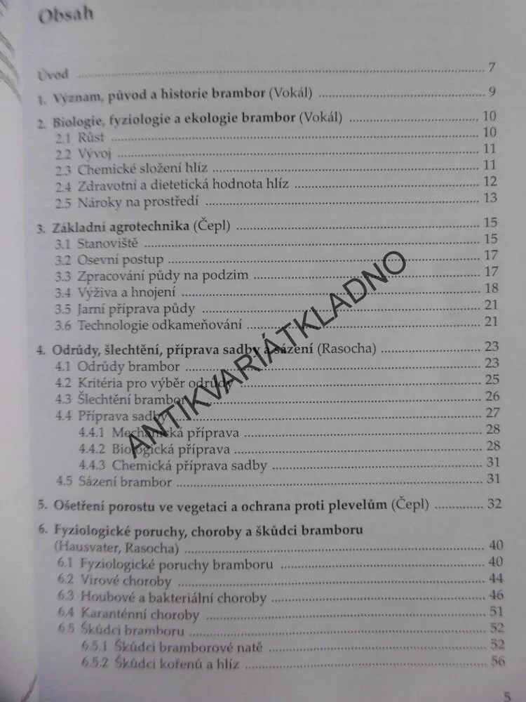 PĚSTUJEME BRAMBORY, ČESKÁ ZAHRADA, HNOJENÍ, CHOROBY, ŠKŮDCI, ODRŮDY, **an