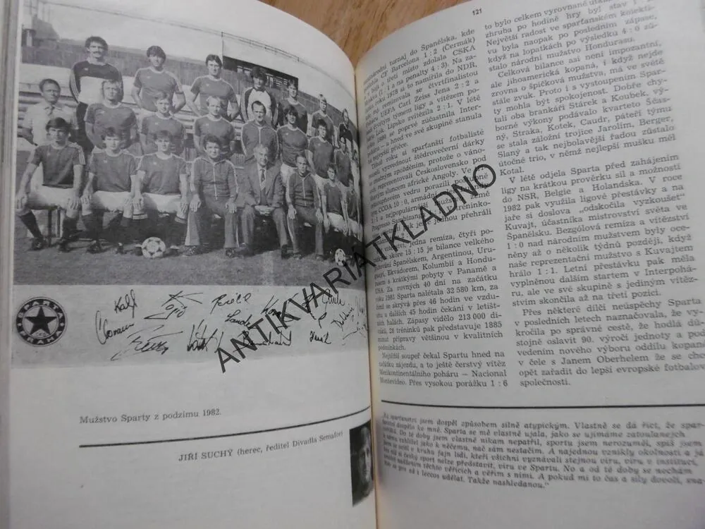 SPARTA PRAHA ČKD 90 LET, 1893-1983, SPORT