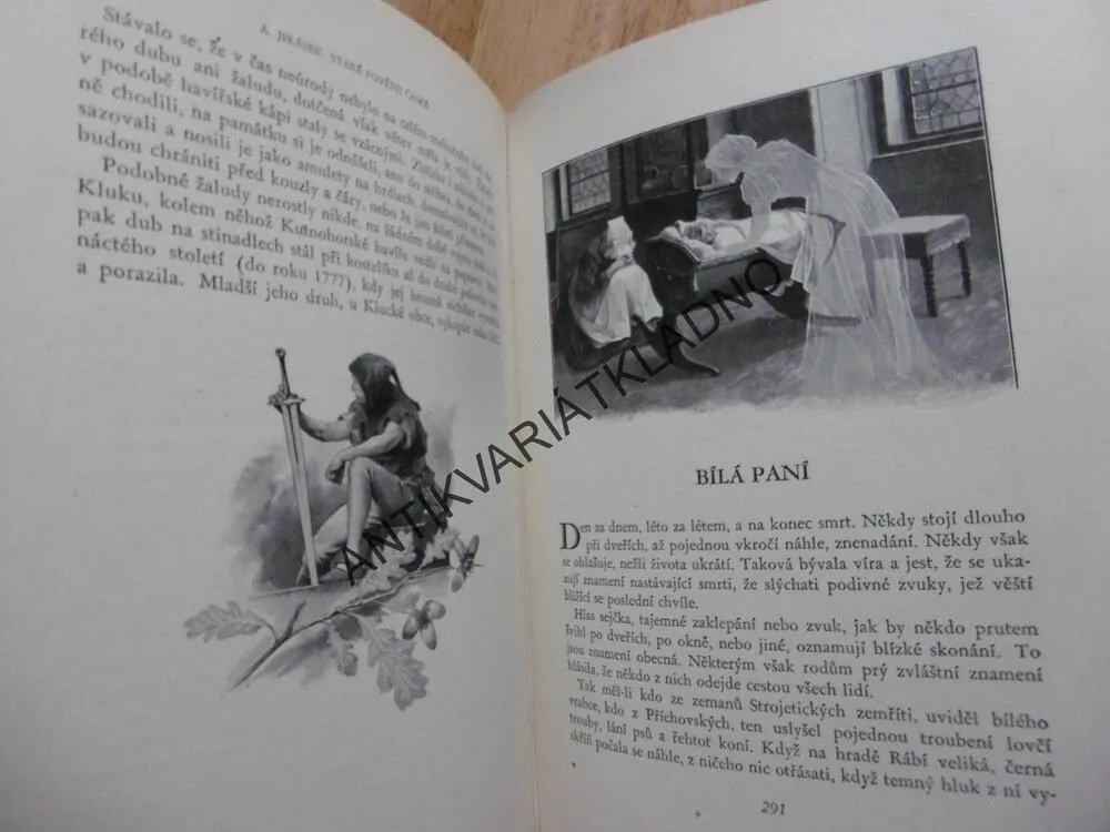 STARÉ ČESKÉ POVĚSTI, ALOIS JIRÁSEK, VĚNC.ČERNÝ