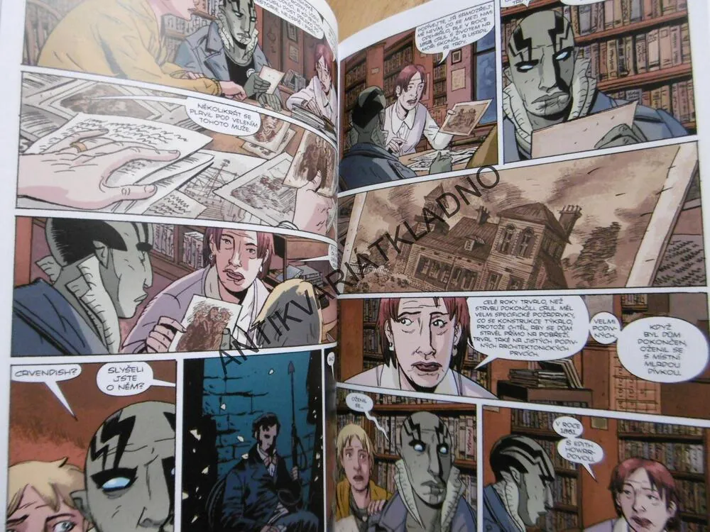 HELLBOY, Ú.P.V.O. SMRT, MIKE MIGNOLA, KOMIKS 4. **an