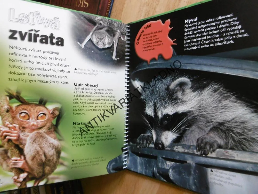 STRAŠIDELNÁ ZVÍŘATA, **an