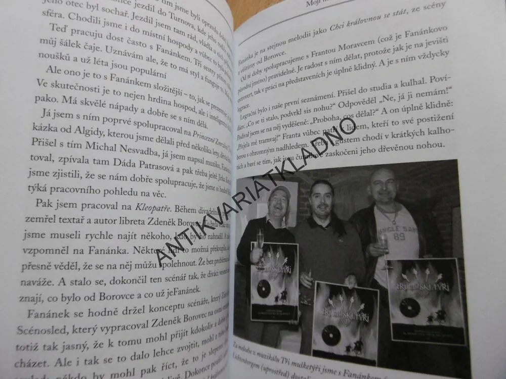 MICHAL DAVID, NEJVĚTŠÍ Z MÝCH NÁLEZŮ A ZTRÁT, **an