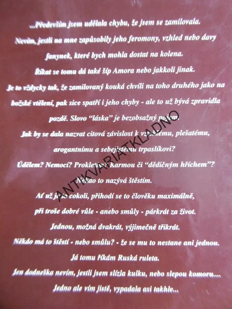 1063 DNŮ S KARLEM KRYLEM, MARKÉTA ZÍTKOVÁ, **an