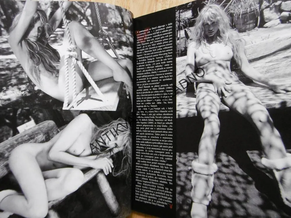 PLAYBOY, 2/2004, DARYL HANNAH, DOLLY BUSTER