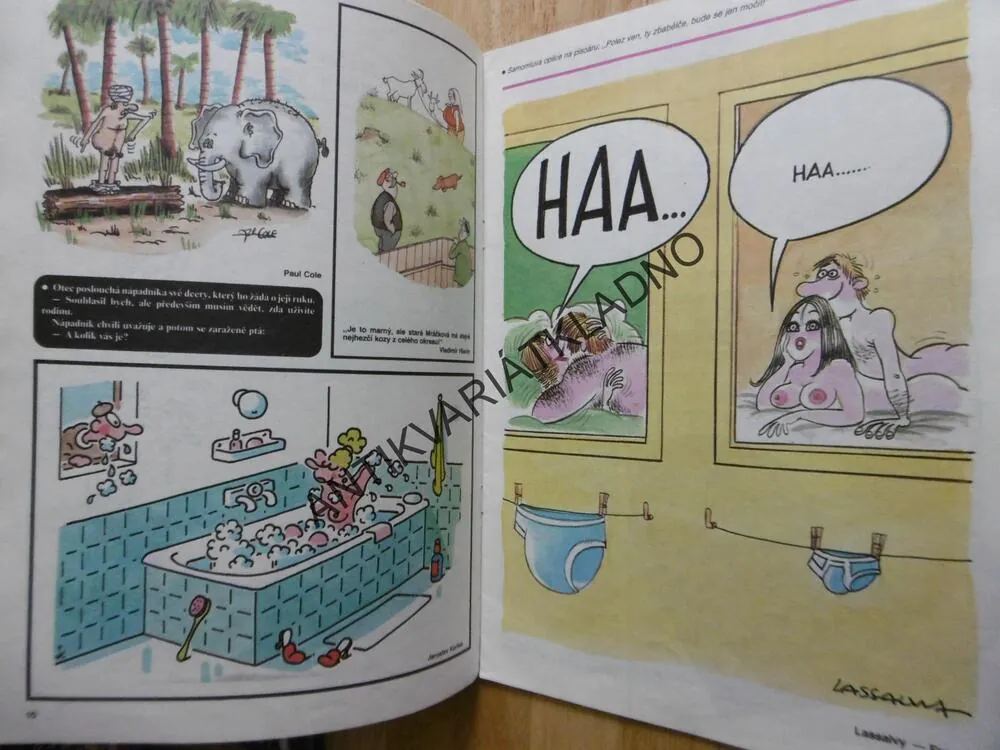 SEX BOX, MĚSÍČNÍK HUMORU O ŽENÁCH A MUŽÍCH, NEPRAKTA, 1/1990