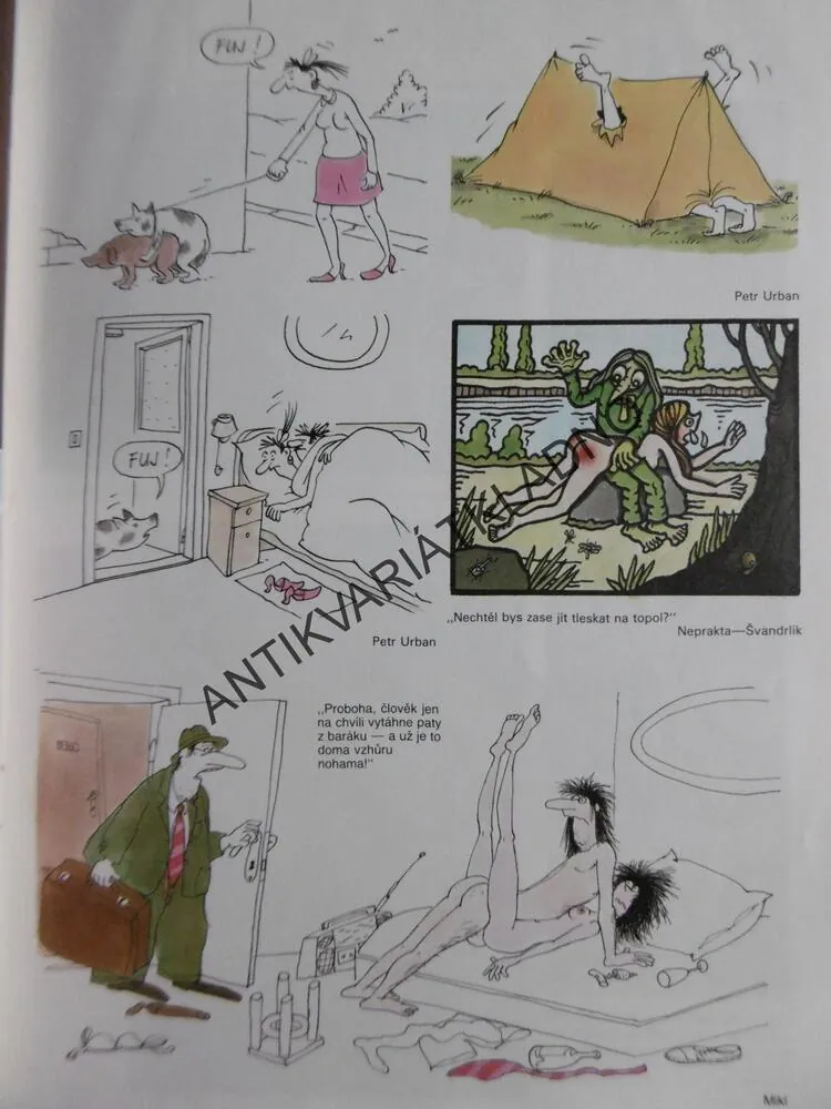 SEX BOX,6.,  MĚSÍČNÍK HUMORU O ŽENÁCH A MUŽÍCH, NEPRAKTA, 1990