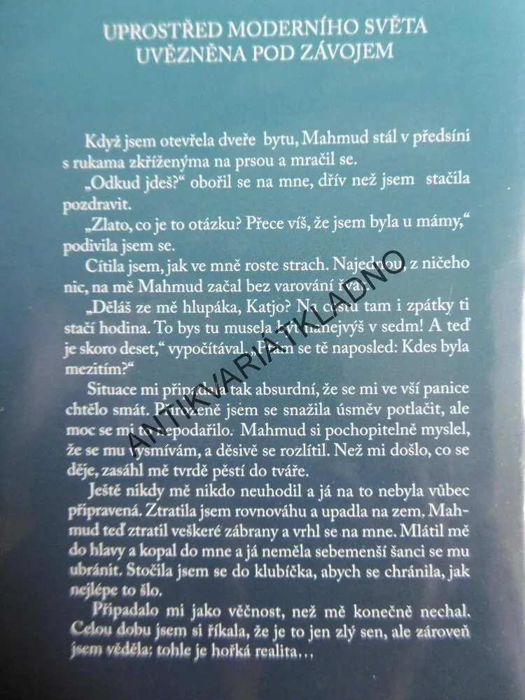 UVĚZNĚNA V RODNÉ ZEMI KATJA SCHNEIDTOVÁ, **an