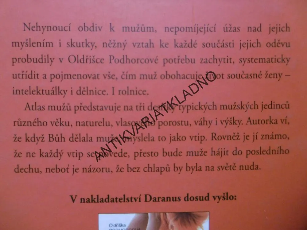 ATLAS MUŽŮ, OLDŘIŠKA PODHORCOVÁ, **an