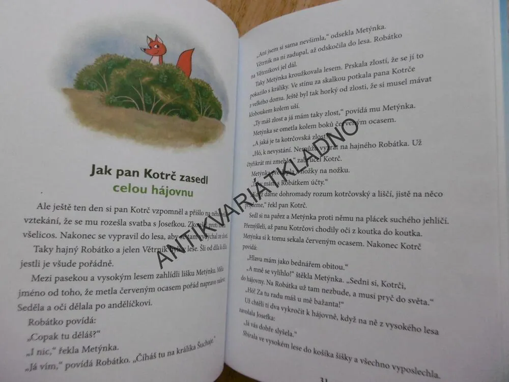 O HAJNÉM ROBÁTKOVI A JELENU VĚTRNÍKOVI, VÁCLAV ČTVRTEK, **an